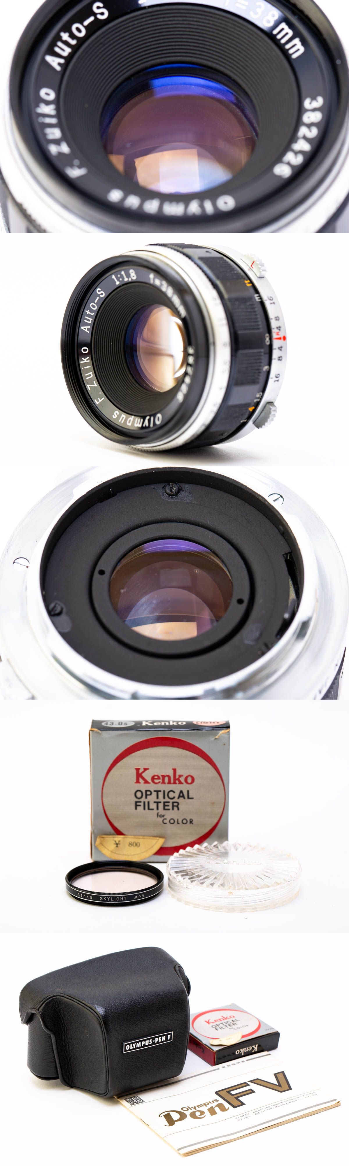 OLYMPUS オリンパス PEN F 一眼レフ フィルムカメラ F Zuiko Auto-S